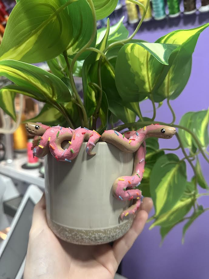 Sprinkled Donut Plant Pal