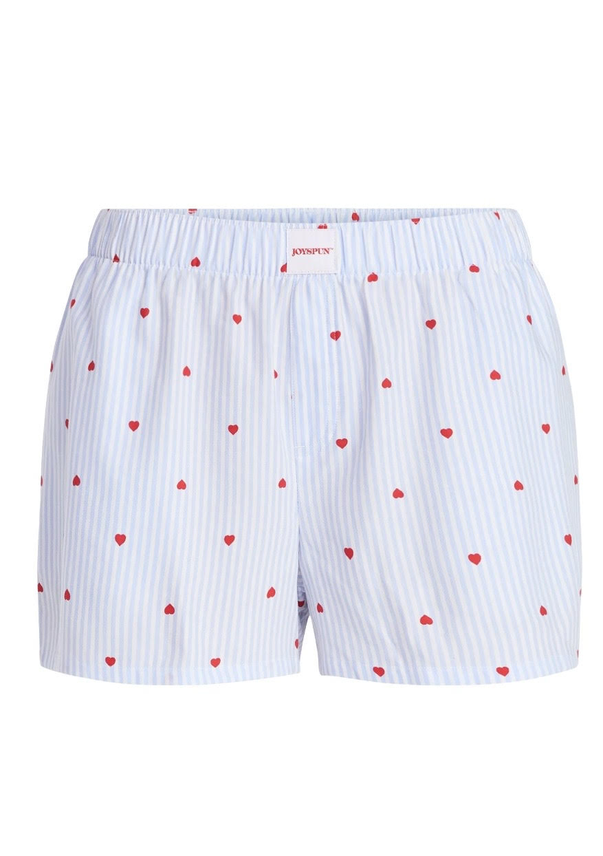 Monogrammed Sleep Shorts