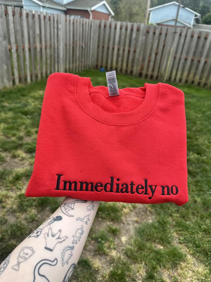 Immediately No Crewneck