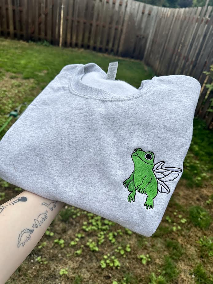 Fairy Frog Crewneck