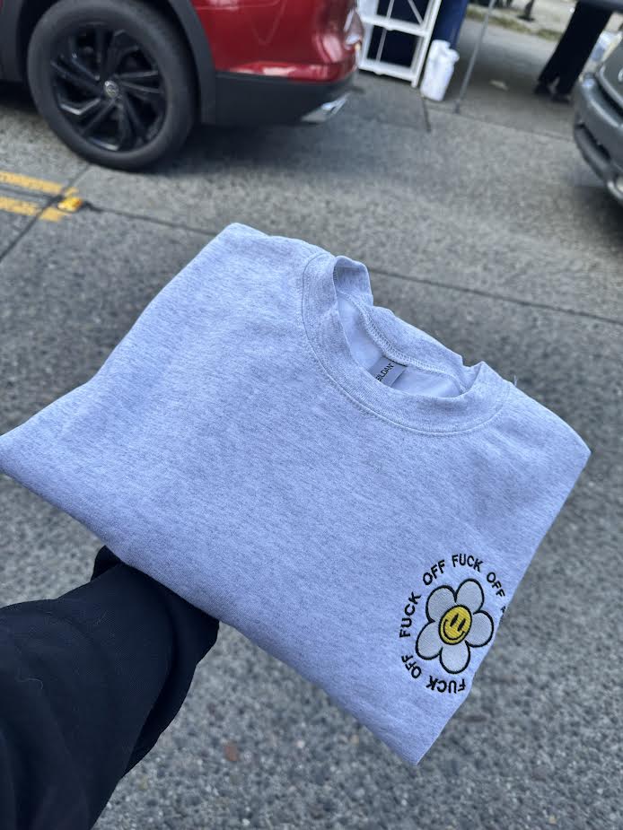 Fuck Off Daisy Crewneck