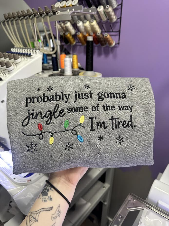 Jingle Some of the Way Crewneck