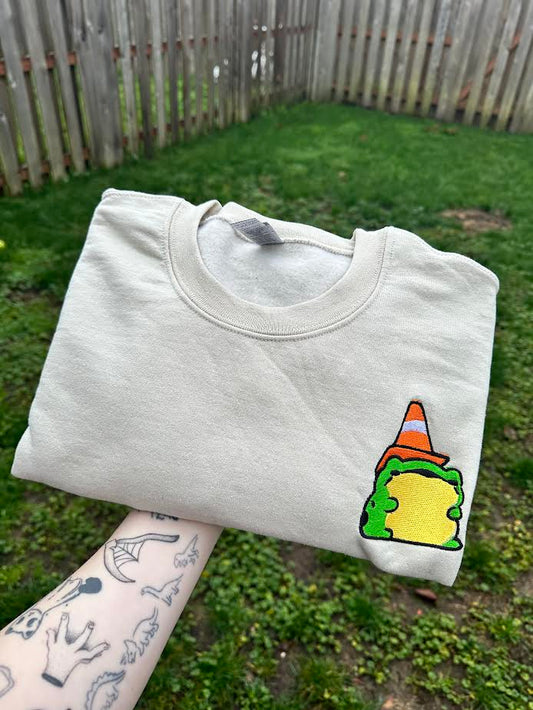 Traffic Cone Frotg Crewneck