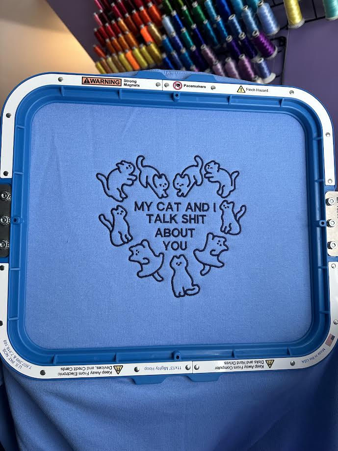 My Cat & I Talk Sh*t About You Crewneck