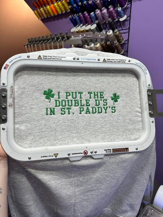 Double D's in St. Paddy's Crewneck