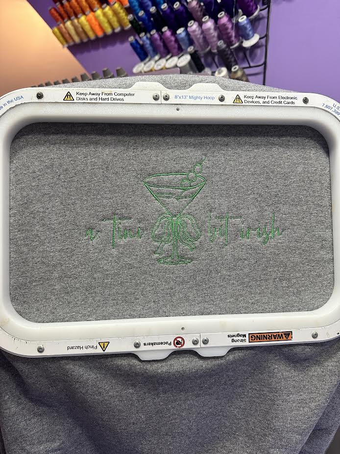 A Tini Bit Irish Crewneck