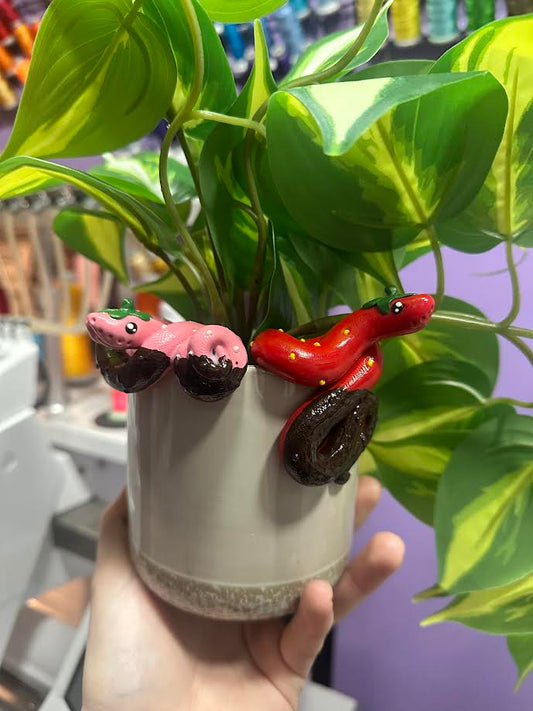 Chocolate Dipped Strawberry Plant Pal
