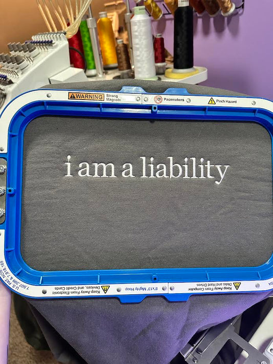 I am a Liability Crewneck
