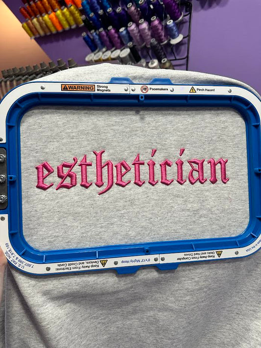 Occupation Custom Gothic Puff Crewneck