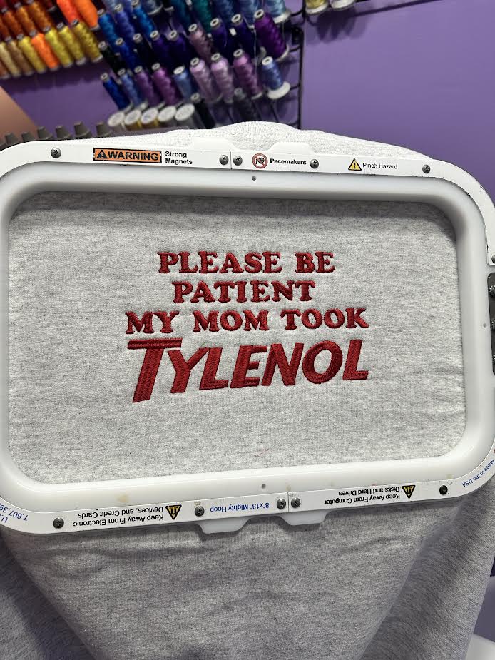 Please Be Patient Crewneck