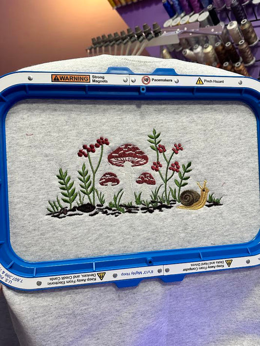 Cottagecore Snail Friend Crewneck