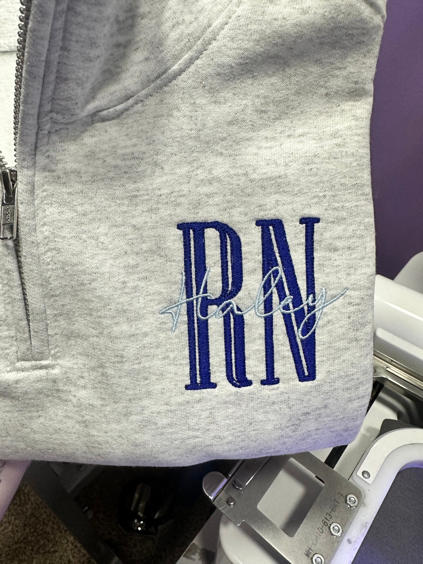 Nurse Custom Quarter Zip Sweatshirt