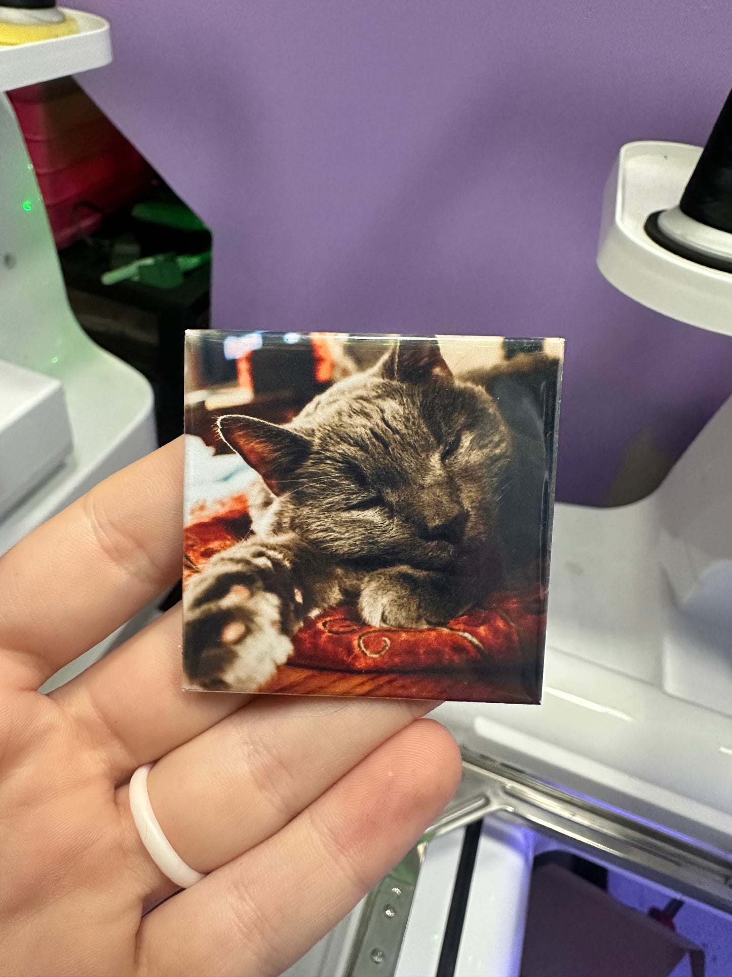 Customizable Photo Magnets