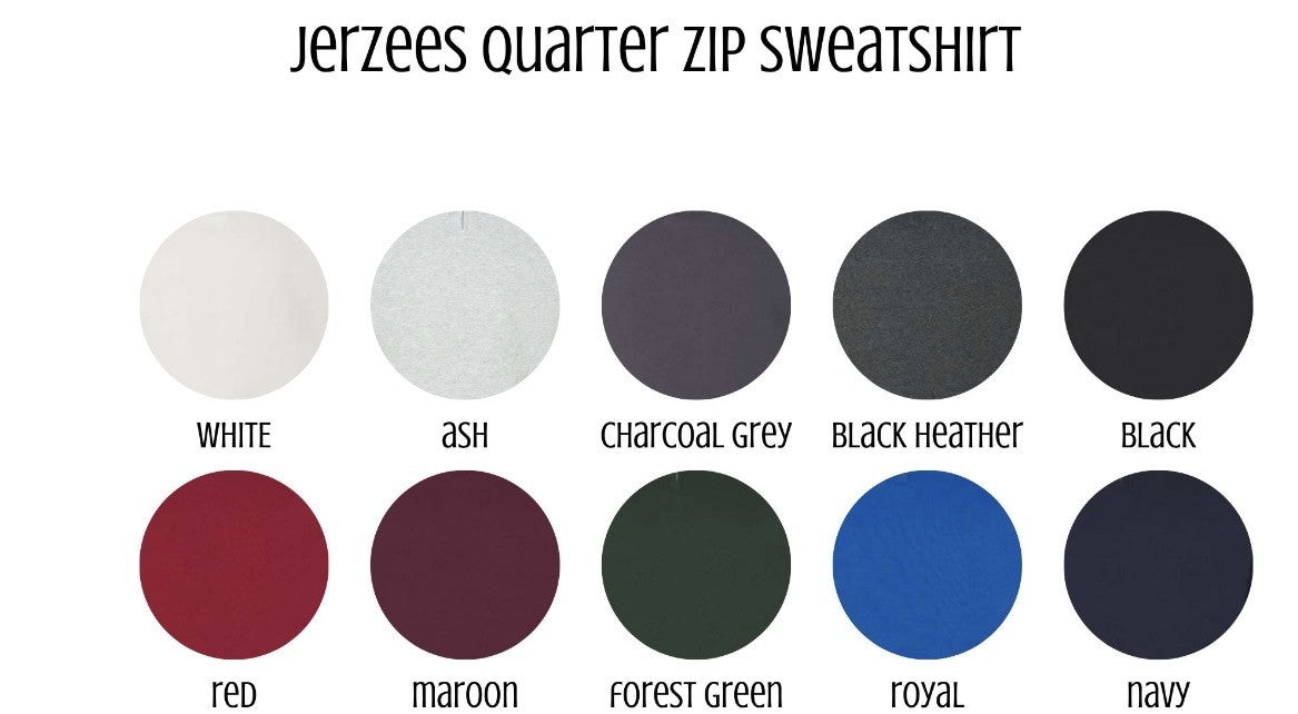 Nurse Custom Quarter Zip Sweatshirt
