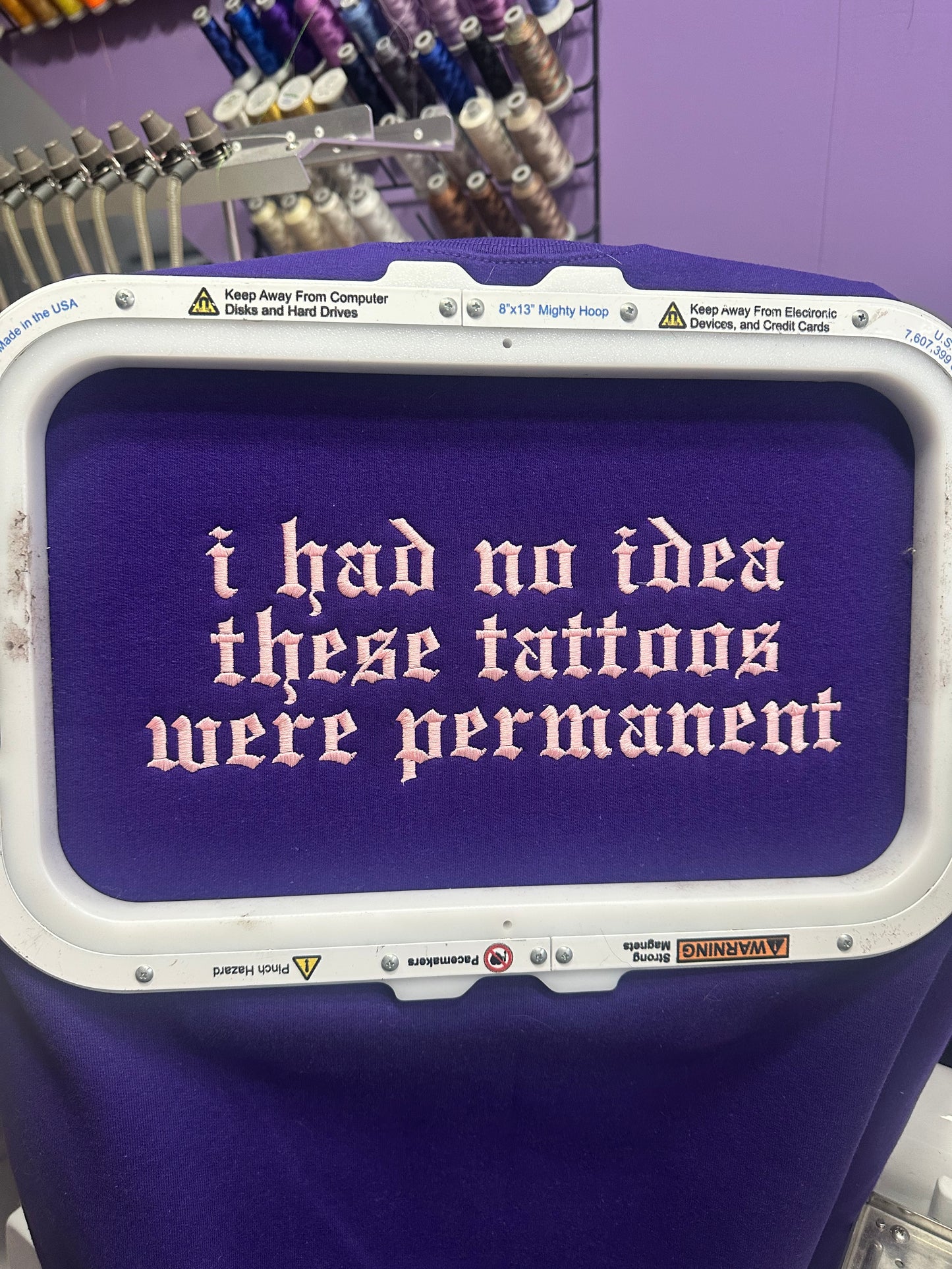I Had No Idea These Tattoos Were Permanent Crewneck