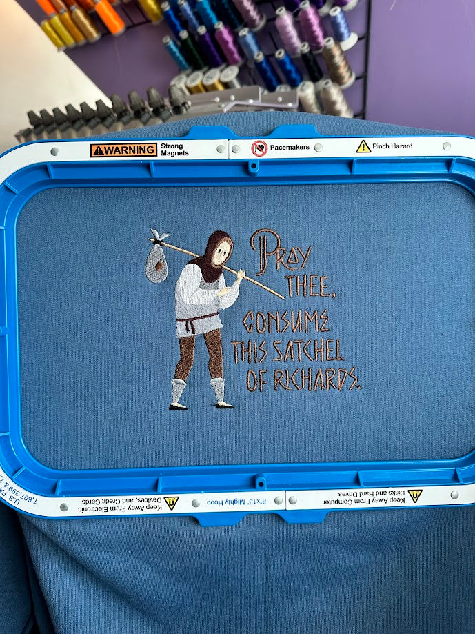 Ingest a Satchel of Richards Crewneck