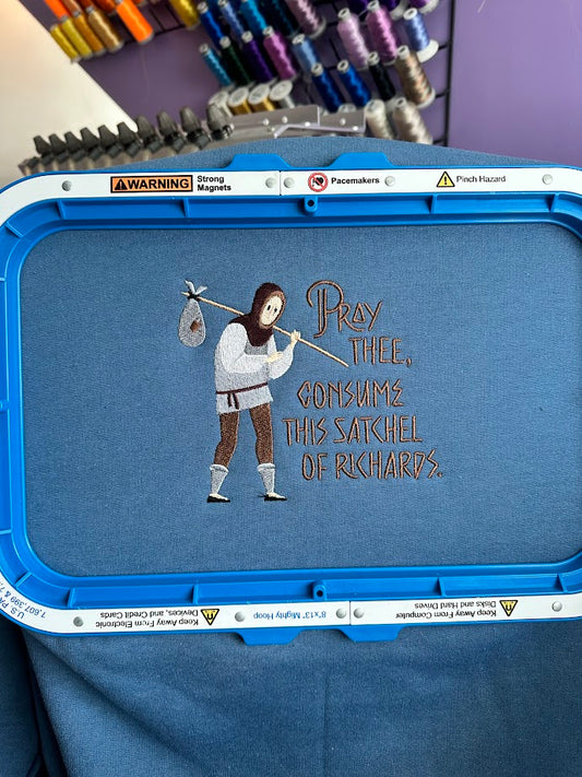 Ingest a Satchel of Richards Crewneck