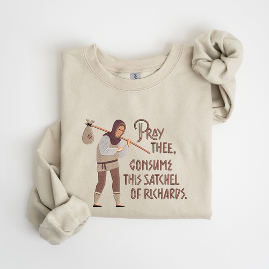 Ingest a Satchel of Richards Crewneck