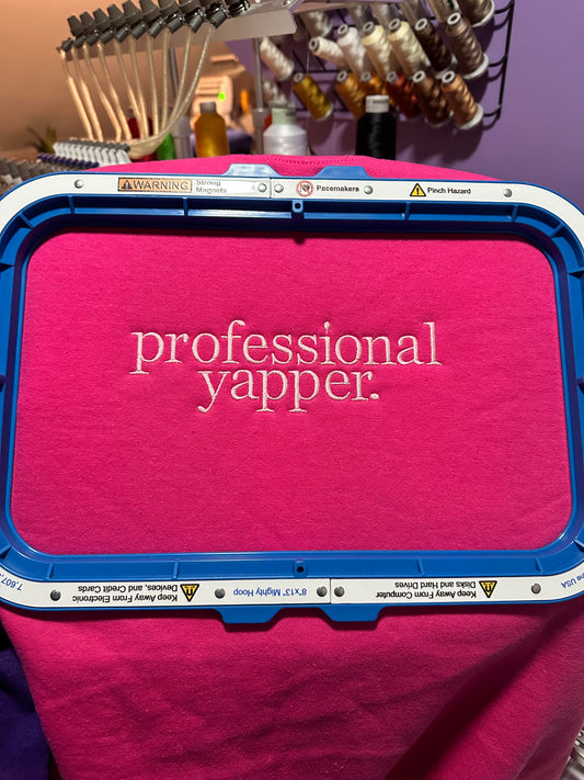 Professional Yapper Crewneck