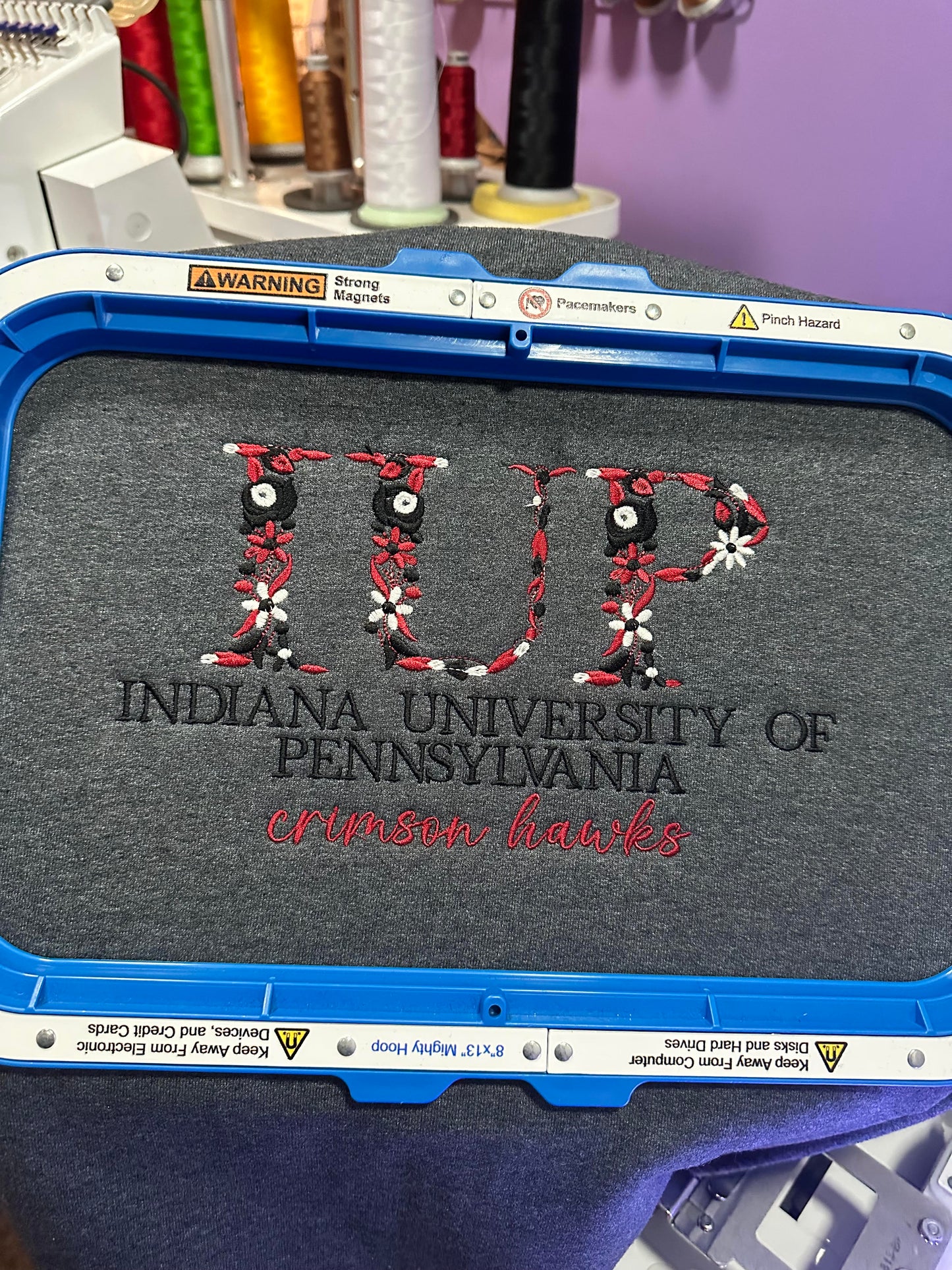 Custom Floral School Crewneck